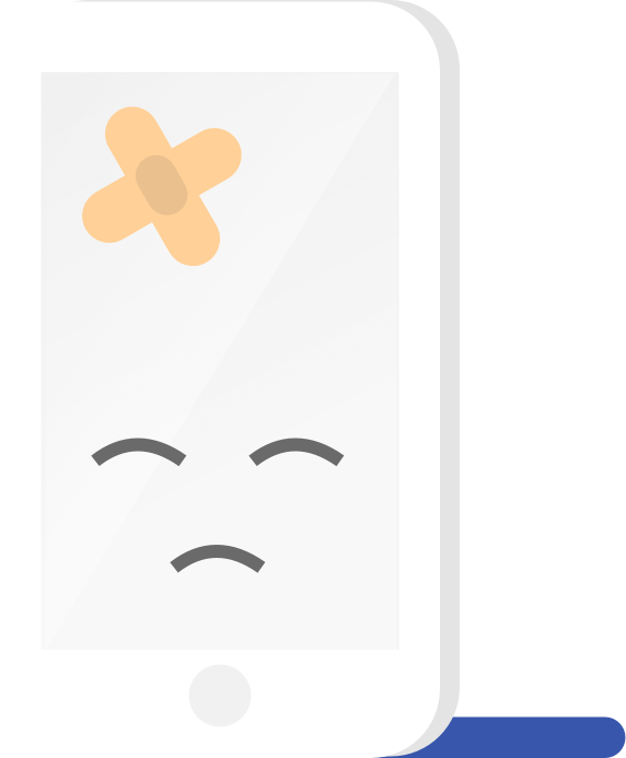 Verletztes Smartphone - Smartphone Rescue